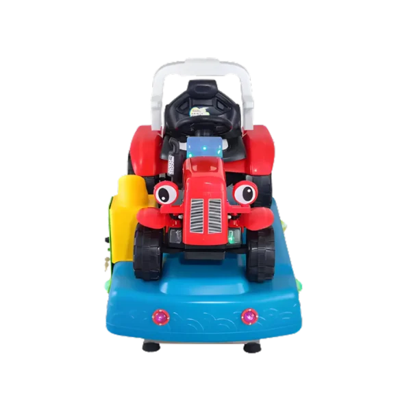 🚗 Carro Mecedora Infantil Operado con Monedas 🎠