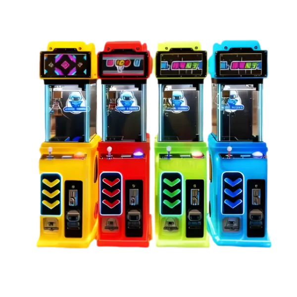 🧸 Mini Máquina de Garra Arcade con Premios y Monedas 🎮