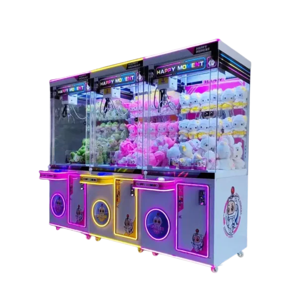 Máquina de Garra Happy Moment con LED y Pantalla LCD