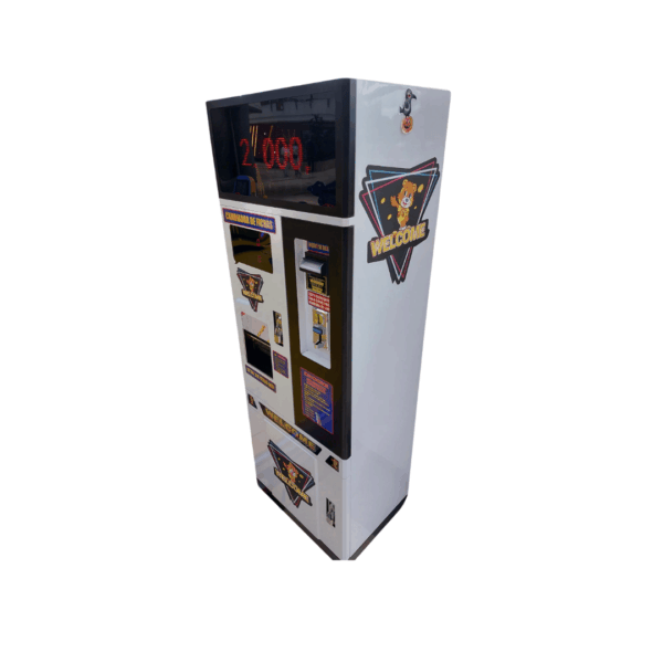 Dispensadora cambiadora de fichas